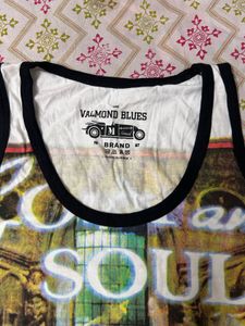 Valmond Blues Graphic Tank Top