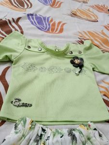 Skirt &amp;Top For Baby Girl
