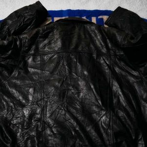 Vintage Black Leather Jacket