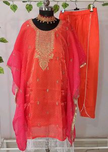 Bright Pretty Kaftan Suit