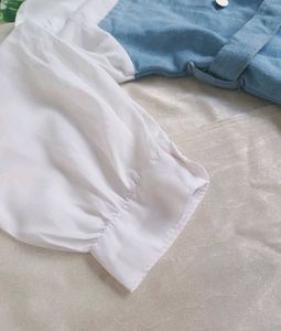 Denim Corset Style Dress