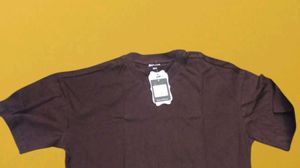 H-69 Size-46 Brown Crop Top