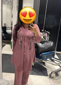 Beautiful Embroidery Cord-Set XL