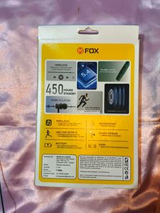 M Fox Neckband And Earbuds
