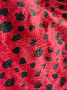 Chic Maroon Print Dress