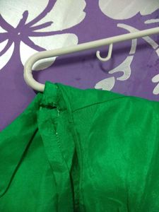 Green Embellished Ethnic Gown