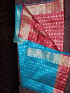 XO Butta Zari Work Saree Without Blouse