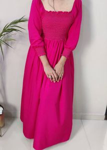 Hot Pink Maxi Dress