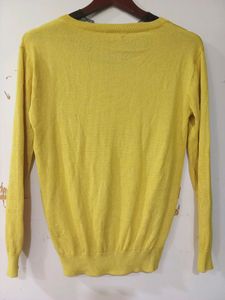 V Collar Sweater