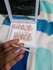 New Pink Nail Extensions 💗