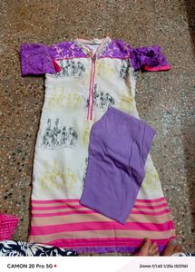 Women Legins Kurti Set