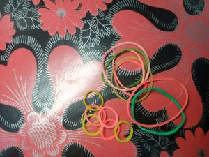 Multicolour Zero Size Rubber