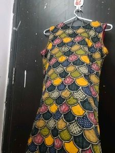 A Multicolour Festive Kurti