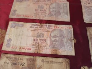786🍀 And Star 🌟10 Rupees Note Combo, Very Rare🔥