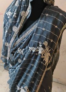 beautiful 😍 thread 🧵 work saree 🔥