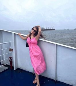 Pink Sundress - Perfect for Summer (S)