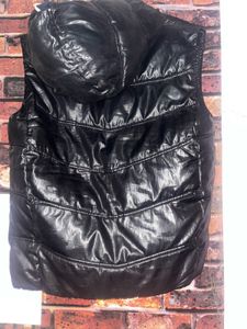 Stylish Black Puffer Vest
