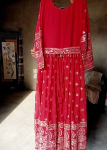 Pink Gown.1hours Wear Kiya Srif