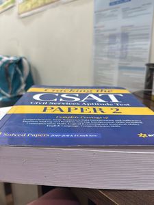CSAT paper 2 UPSC books