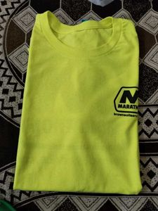 Marathon T-Shirt Neon Yellow