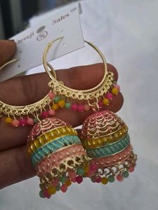 MUlti COLOR JHUMKA