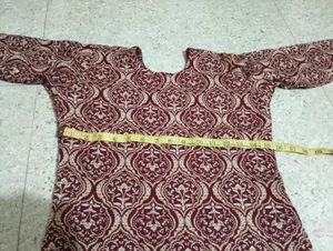 Patterned Kurta