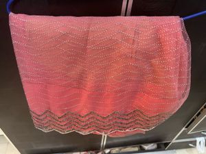 Pink net Dizzle Saree