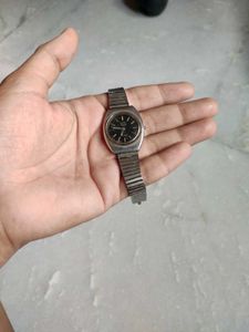 Vintage Silver HMT Watch