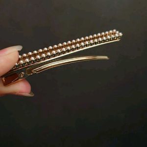 Pearl Hair Clips (Set of 2)