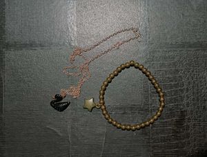 Star Beaded Bracelet & Duck Pendant ⭐