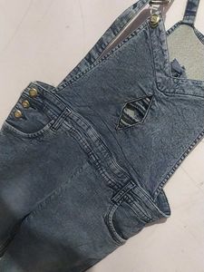 Denim Overalls