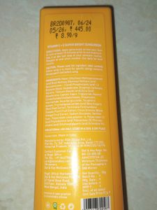 Dot And Key Vitamin C +E Super Bright Sunscreen