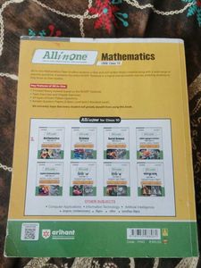 Arihant All In One Mathematics CBSE Class 10