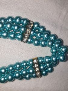 Blue Pearl Bracelet