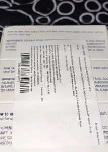 Baby Dove products soap and lotion mew with tag