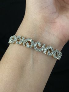 Elegant Crystal Embellished Bracelet