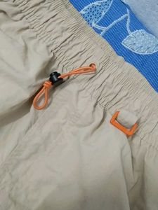 Beige Cargo Pants