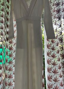 SSS White Office Jumpsuit