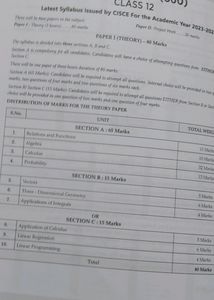 Isc Class 12 Question Bank Mathematics