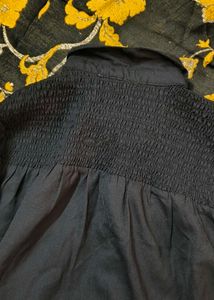 Long Sleeve Black Tunic Top