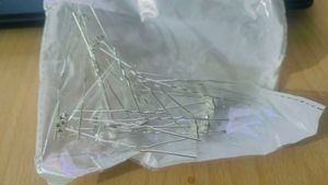 Silver Beautiful Juda Hair Pin With Stone