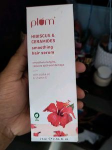Plum Hibiscus &amp; Ceramides Smoothing Hair Serum