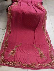 Hand Beaded Saree 😍✨