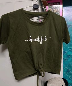 Two Olive Green Tops