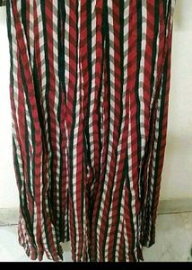 Flared Ethnic Padded Dress