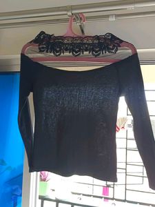 Black Lace Top