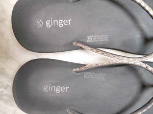 Black Soft Slippers Ginger