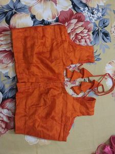 Pink Blouse And Orange Blous Combo