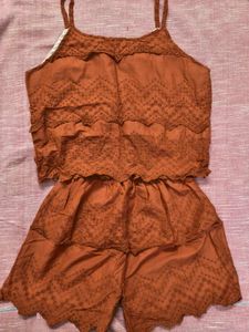 Cute Rust Coord Set