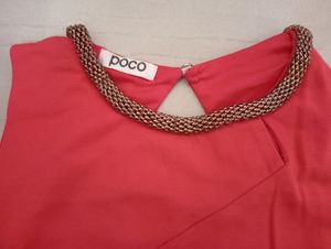 Pink Color Sleeve Less Top